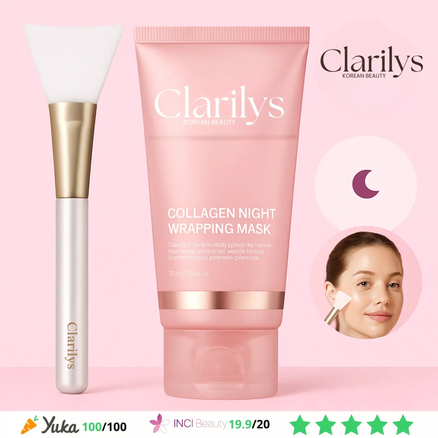 Organic Collagen Mask – The Korean Beauty Secret – Clarilys™