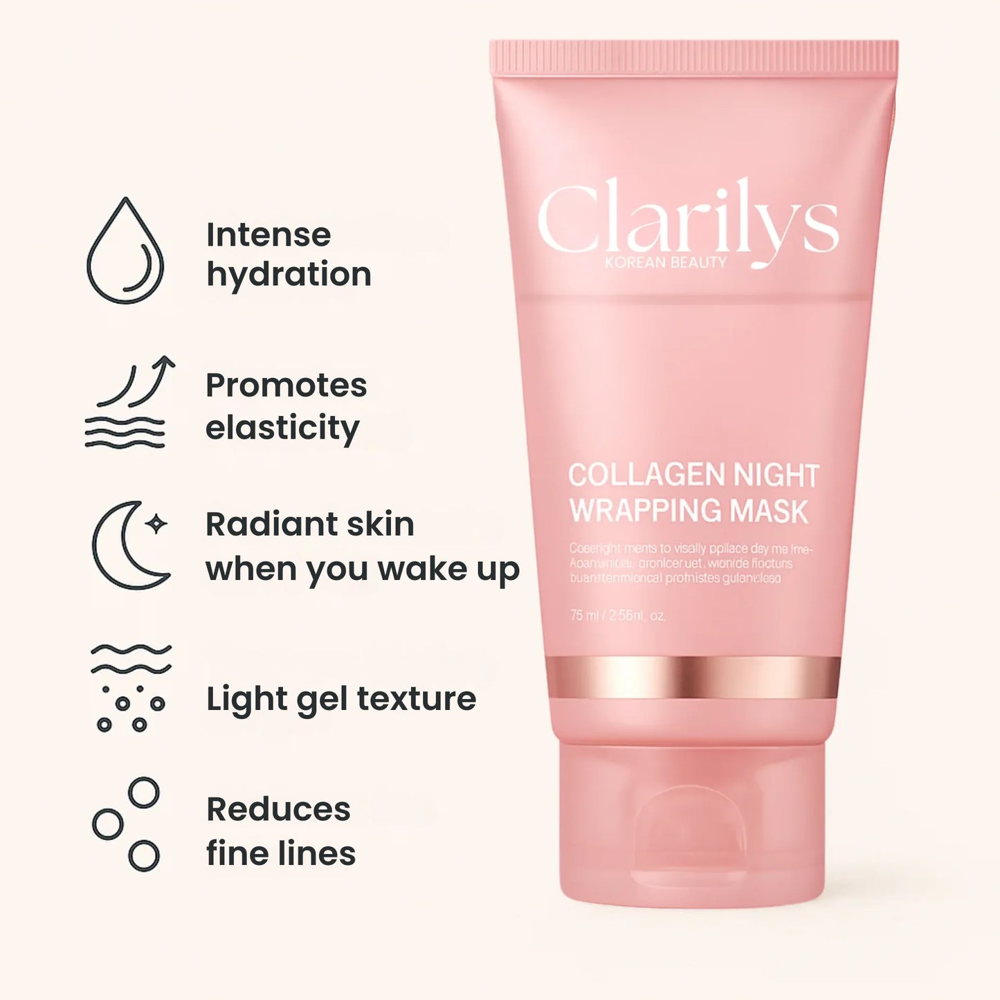 Organic Collagen Mask – The Korean Beauty Secret – Clarilys™